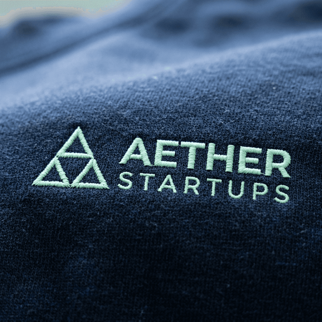 Quiet close-up of branded finish