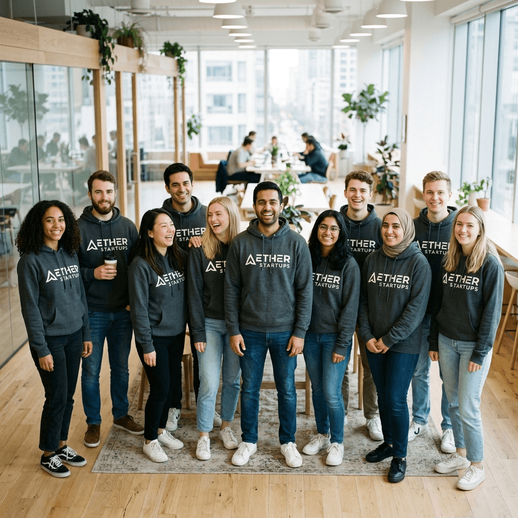 Portrait or real team context